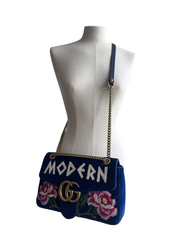 GUCCI - GG VELVET MODERN MARMONT - Image 3
